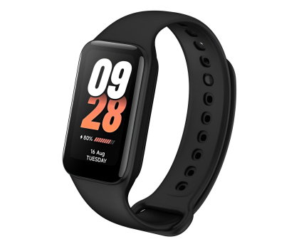 Pasek i akcesoria do zegarków FIXED Silicone Strap do Xiaomi Mi Band 8 Active / 9 Active black FIXSSTB-1416-BK